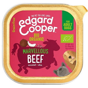 E&C DOG ADULT ORG BEEF 100G