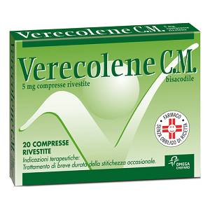 VERECOLENE CM*20CPR RIV 5MG